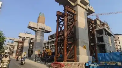 Youth lands in ICU after iron rod from Mumbai Metro Line 12 falls on head