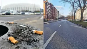 In cigarette-butt asphalt tests, researchers found a 1.5%: The wider industry impact