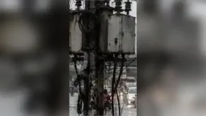 Kanpur: A 48-year-old contract lineman died after coming into contact with a high-tension line