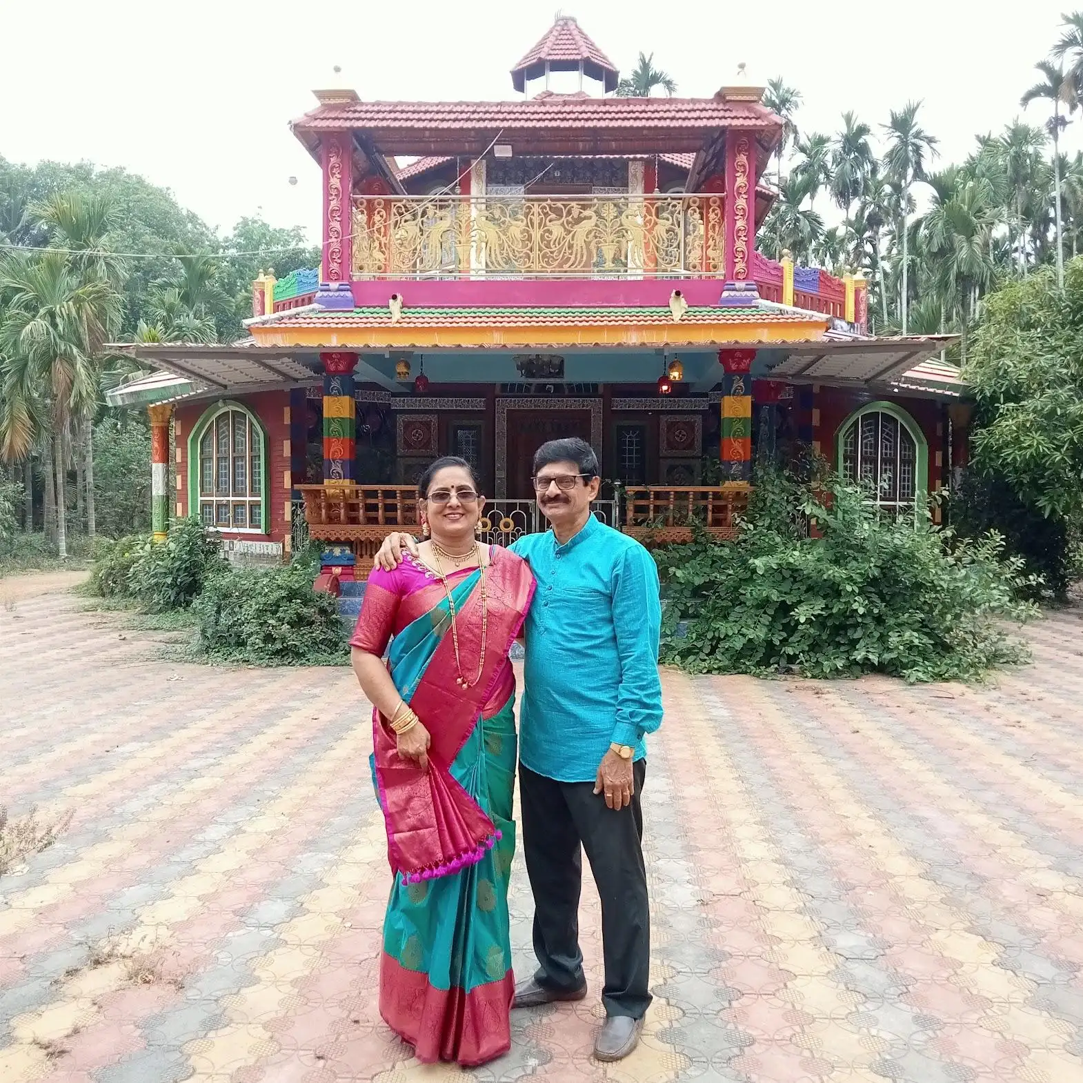 Jnaneshwari S Joshi, who holds a PhD in zoology, began celebrating Dasara gombe habba