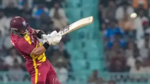 Skipper Shai Hope led from the front with a 45-ball 102 as the West Indies pulled off a record