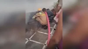 Kanpur: A fire broke out in a paintbrush warehouse in the basement of a house in Karwalo Nagar