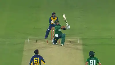 Sri Lanka scored 66 runs in the final six overs to give their bowlers a challenging target, but