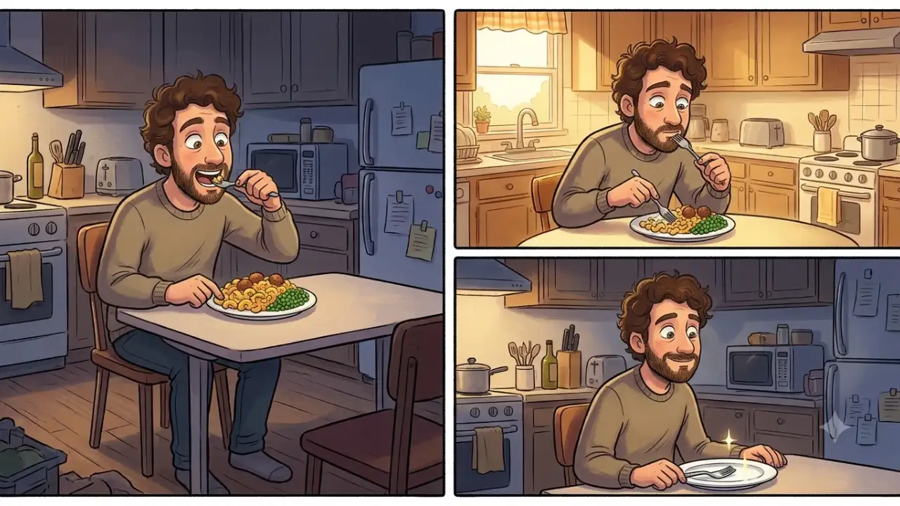 Have you ever been somewhere with someone and noticed that they always finish every last bite