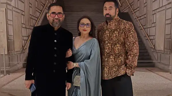 Rani Mukerji seems to have taken a different route at Sabyasachi’s Diwali reception, dressed