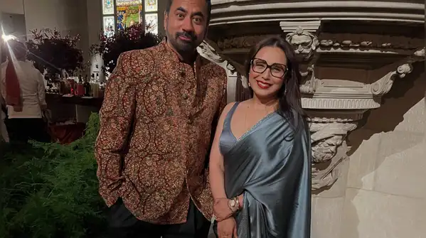 Rani Mukerji seems to have taken a different route at Sabyasachi’s Diwali reception, dressed