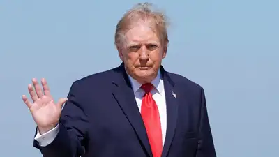 Asked by reporters whether the co-pilot had links to Iran, Trump said, “From what I’m hearing