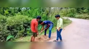 Three schoolboys filled a pothole-ridden stretch at Haluvalli: The wider industry impact