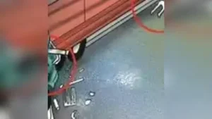 Factory worker died after his motorcycle rammed the rear of a truck parked