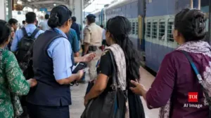 Woman's clothes torn during ticket-checking row at Kandivali station; crowd demands inspector's