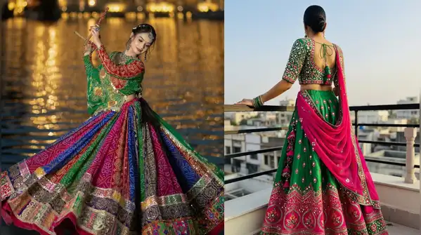 Navratri 2026 gives you the chance to make bolder combinations of colours and contrasts and use