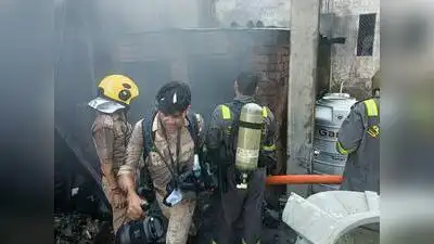 A major fire broke out at a hardware shop in Madanpura under Dashashwamedh police station area