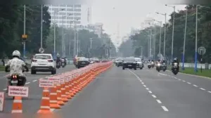 Traffic from Red Road Avenue and Government Place (East) heading south may be diverted via Mayo