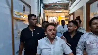Tensions are on the rise in Ulhasnagar as the political clash between BJP and Shiv Sena takes