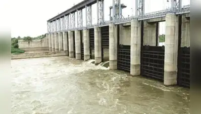 Babhali barrage, located near Dharmabad in Nanded district and having a storage capacity of 2.7