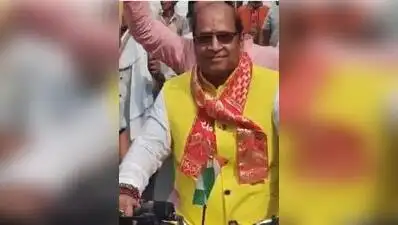 BJP MLA Surendra Maithani challaned for driving two-wheeler without helmet