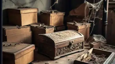A grandmother's jewellery collection sat hidden in an English family attic for decades. When 201