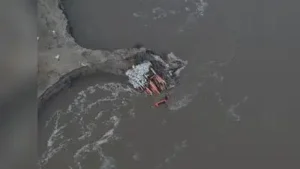 If there is a clear mandate that no one can construct anything on the banks of the Ganga, how