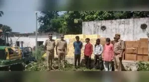 36.94 quintal of illegal firecrackers seized, four arrested in Mahoba