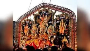 Prayagraj Ramlila committees showcase eco-friendly dussehra tableaux