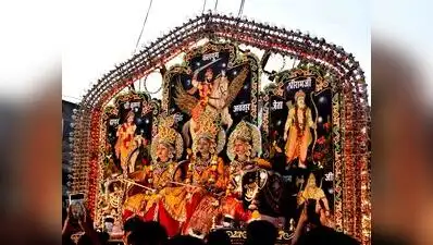Prayagraj Ramlila committees showcase eco-friendly dussehra tableaux