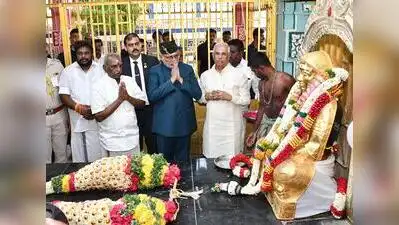 Leaders pay homage to Thevar, VP argues a Tamil could become PM in future