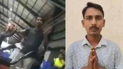 A 31-year-old storehouse manager has been booked for allegedly threatening his workers