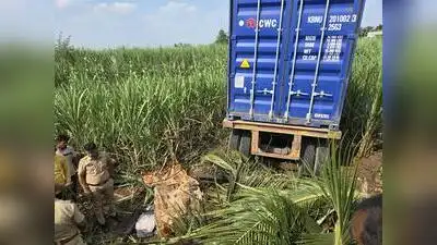 “The container vehicle, which was speeding, hit three to four bikes and ran over those