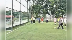 Young footballers shine at inter-school tourney