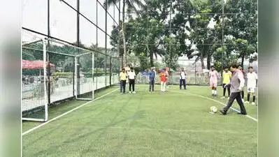 Young footballers shine at inter-school tourney