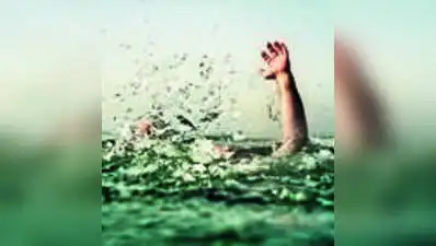 Two people went missing in the Ganga at Kureshwar Ghat in Nawabganj area on Maha Navami