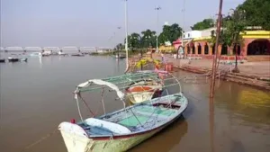 The slow receding of the water levels of both Ganga and Yamuna here: The wider industry impact