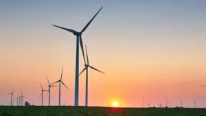 An Iowa farmer gave about 2 acres to two wind turbines and related: The wider industry impact