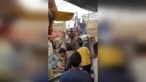A 25-year-old youth was brutally beaten by cremation workers at Manikarnika Ghat under Chowk