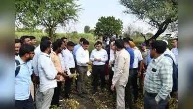 Central team visits Marathwada farms amid rain deficit & low reservoir levels — Taking stock
