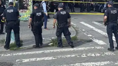 4 people stabbed at New York home; woman shot by cops after charging at officers with knife