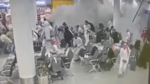 More than 45% of flight departures from Saudi Arabian airports have been cancelled since