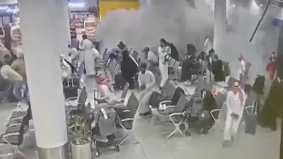 More than 45% of flight departures from Saudi Arabian airports have been cancelled since