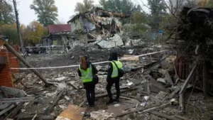 Ukraine's defence operations company Fire Point said its drones were used to strike a Russian