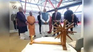 PM Modi inaugurates garment manufacturing facility