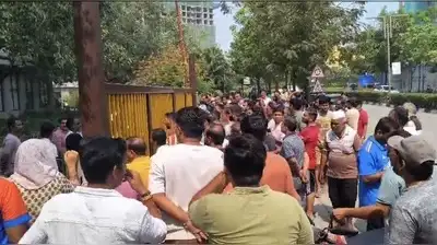Dombivli Township Residents Protest Water Shortage After 36-Hour MIDC Shutdown