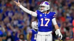 Josh Allen signed a six-year, $330 million extension with the Buffalo Bills on March 9, 2025