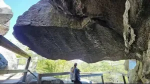 An 80-ton boulder that had hung above visitors at New Hampshire's: The wider industry impact