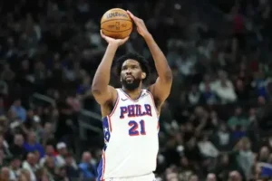 Joel Embiid, a center for the Philadelphia 76ers, was born on March 16, 1994