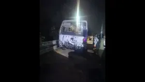 Chennai: Two motorcyclists were killed, and three women sustained serious injuries