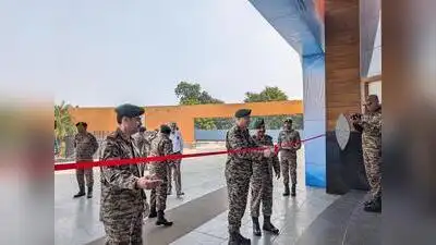 Maj Gen Varun Malhotra inaugurates the job fair in Nagpur
