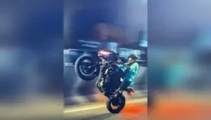 Groups of bikers were seen speeding through Nungambakkam, Gemini Flyover, Royapettah