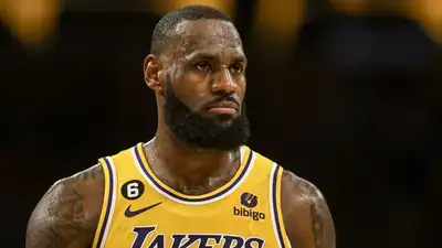 LeBron James' outfit will differ slightly from his teammates' when he plays for the Los Angeles