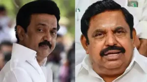 DMK and AIADMK confronts each other in 122 constituencies, including 12 of the 16 in the state