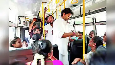Women passengers can now travel free on 705 govt buses across Madurai region as Tamil Nadu